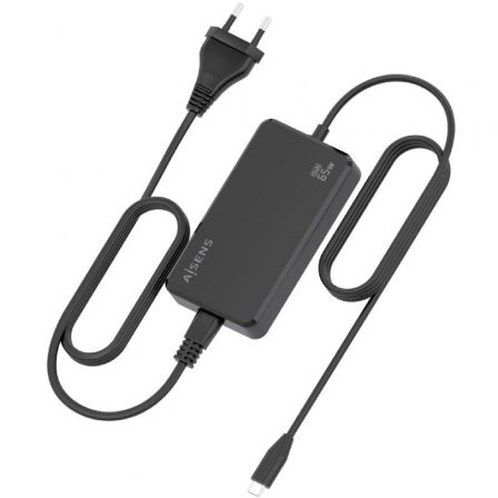 AISENS Cargador de Sobremesa GaN 65W USB-C PD3.0 Negro AISENS Cargador de Sobremesa GaN 65W USB-C PD3.0 Negro
